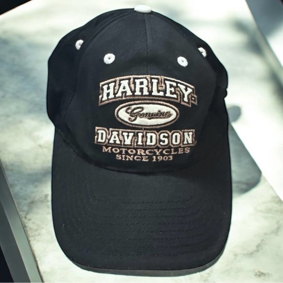 💟Harley Davidson Las Vegas Black Cap - Picture 1 of 13
